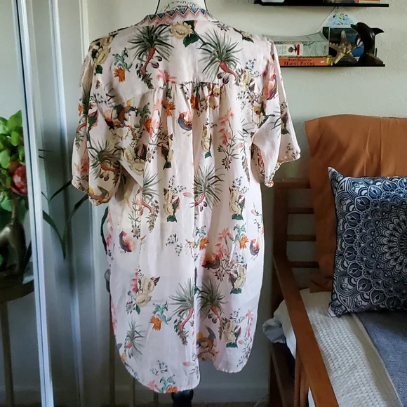 🏆HostPick🏆Johnny Was Effortless Puff Sleeve Tunic - Picture 5 of 8